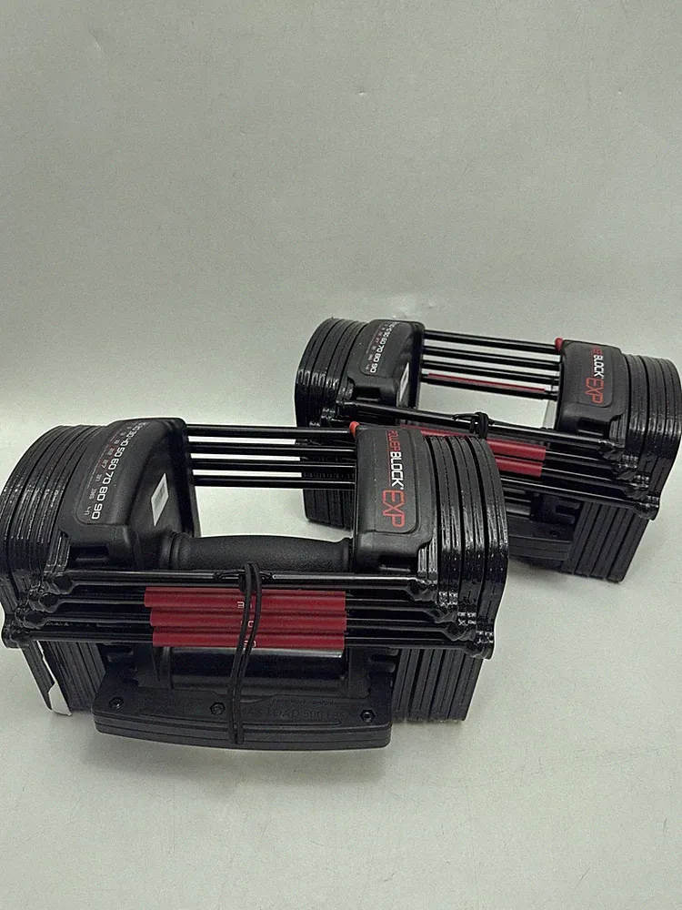 50 LB, 503 - POWERBLOCK EXP ADJUSTABLE DUMBBELLS, STAGE 1, 5