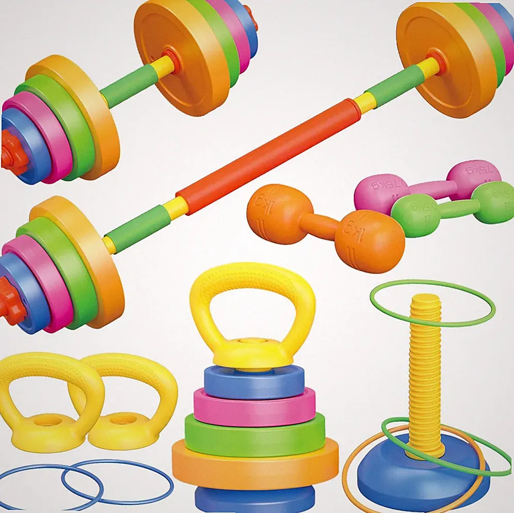 6-in-1 Kids Workout Set - Adjustable Weights for Fun Exercise Playtime