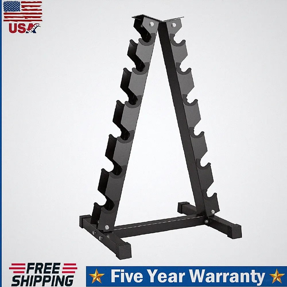 6 Tier Dumbbell Rack Stand Weight Rack for Home Gym, Dumbbell Storage Organizer