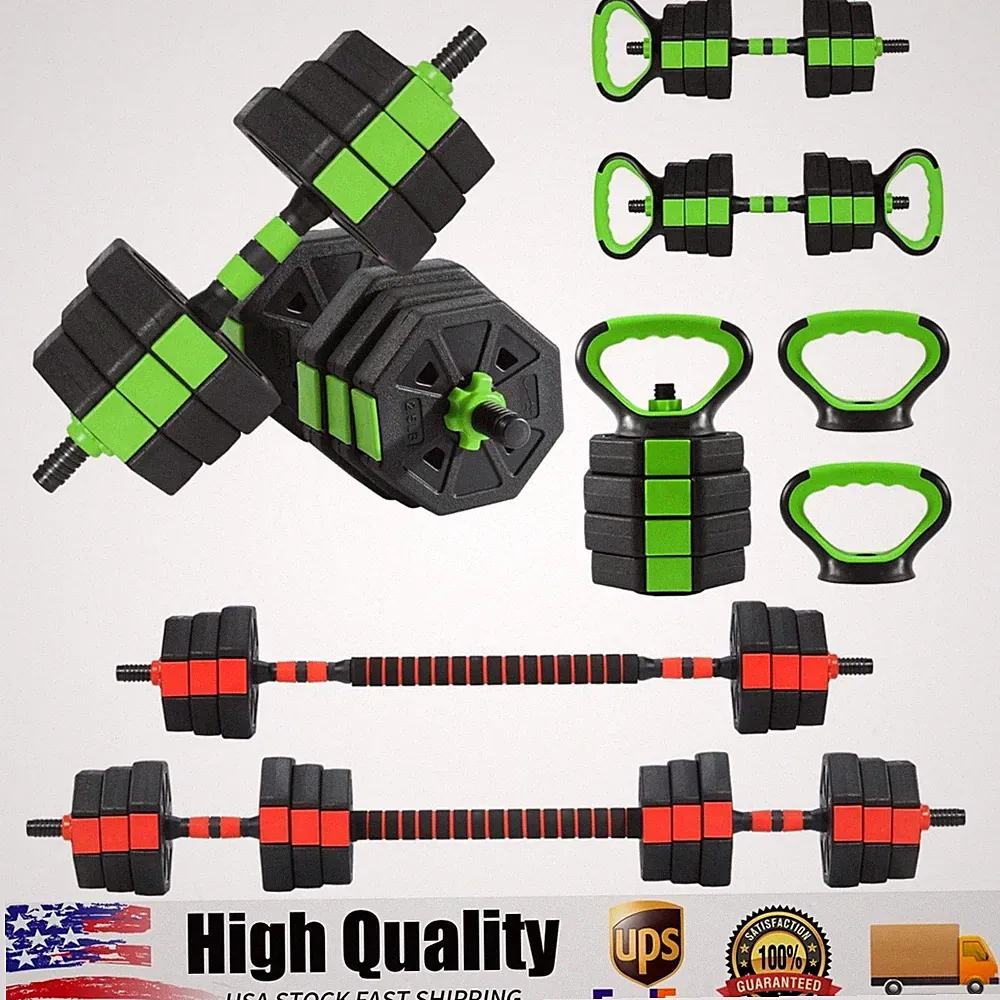 66 lbs / 88 lbs Adjustable Dumbbells Set, 4 in 1 Free Weight Dumbbell Set of 2