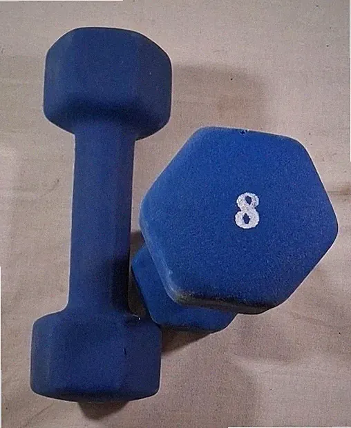 8 lb dumbbells set of 2 neoprene