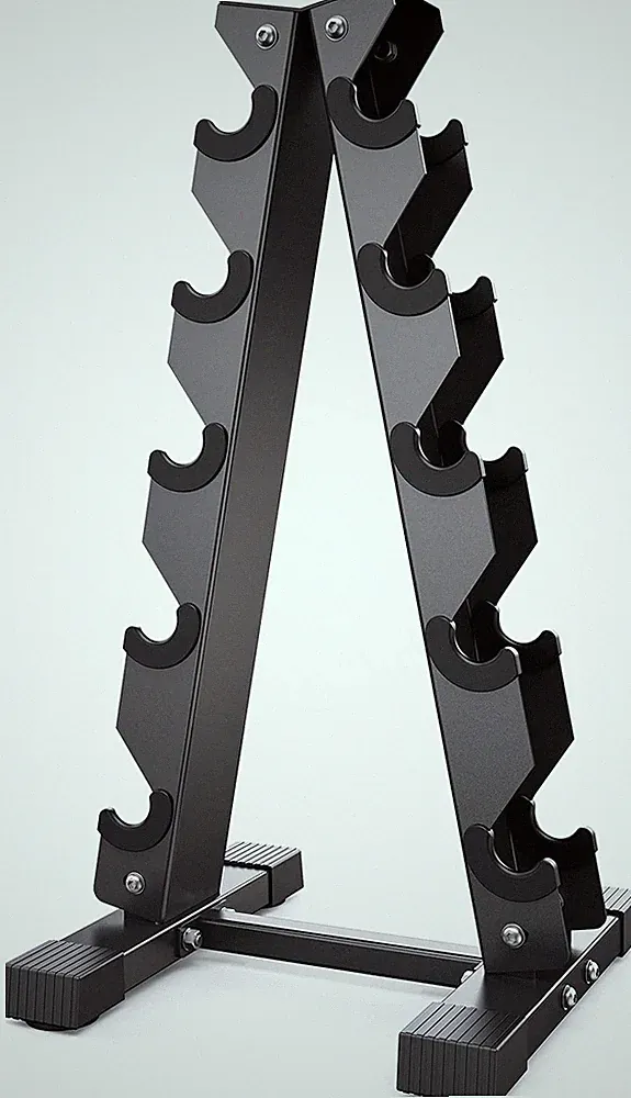A Frame Dumbbell Rack Stand 480LB Compact Home Gym Weight Holder
