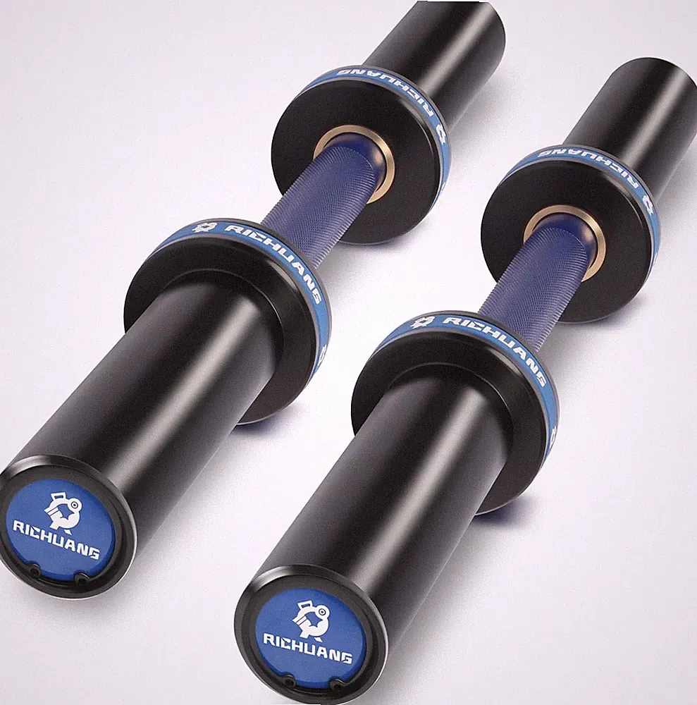 A3 Steel Olympic Dumbbell Handles 20/16 Inch 28Mm – Loadable Pair Home Gym | A3