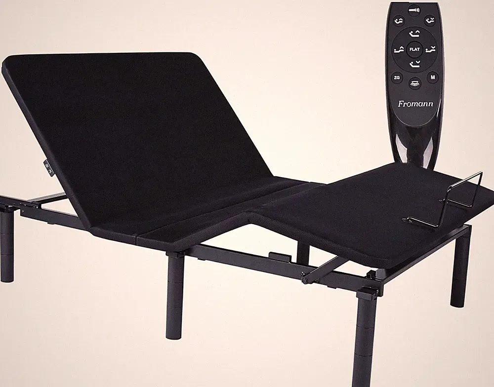 Adjustable Bed Frame Full Bed Base, Head & Foot Incline, USB Ports, Zero Gravity