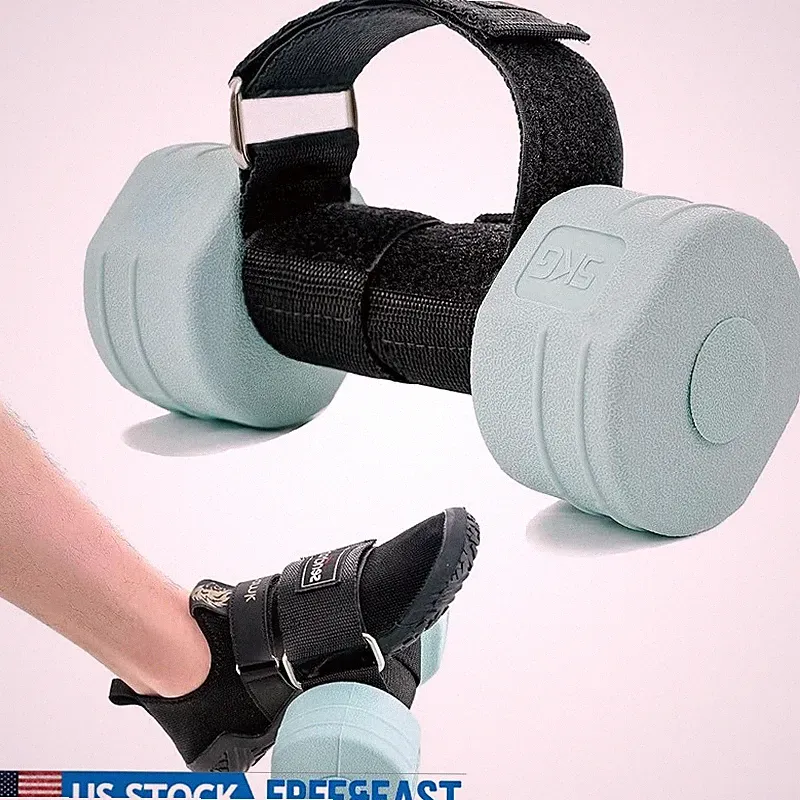Adjustable Dumbbell Foot Attachment Leg Workouts Strength Training Bundle New