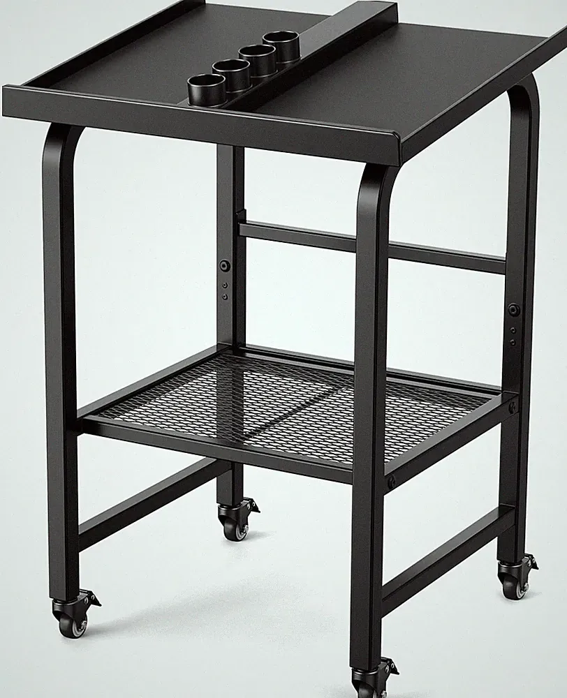 Adjustable Dumbbell Rack with Wheels, 500 lbs Capacity (Rack Only)