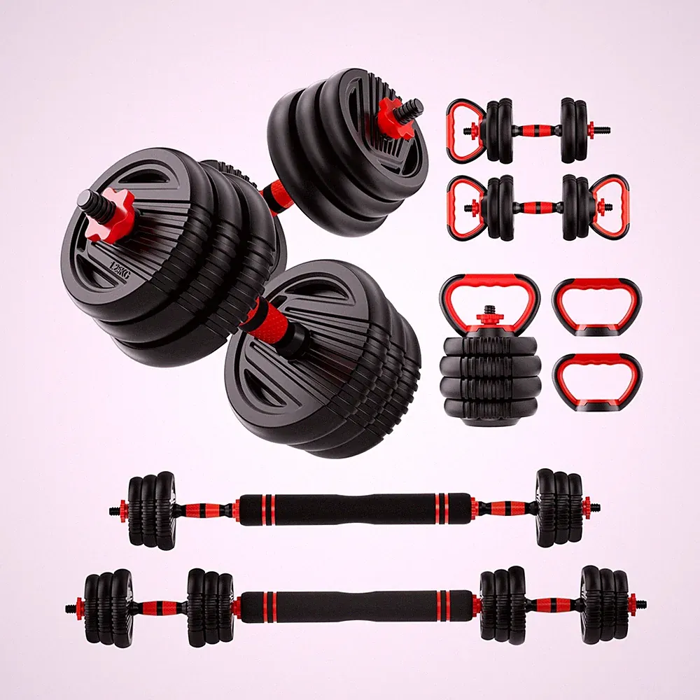 Adjustable Dumbbell Set, 10/20/30/45/70/90lbs Free Weight Set with ... Fast Ship