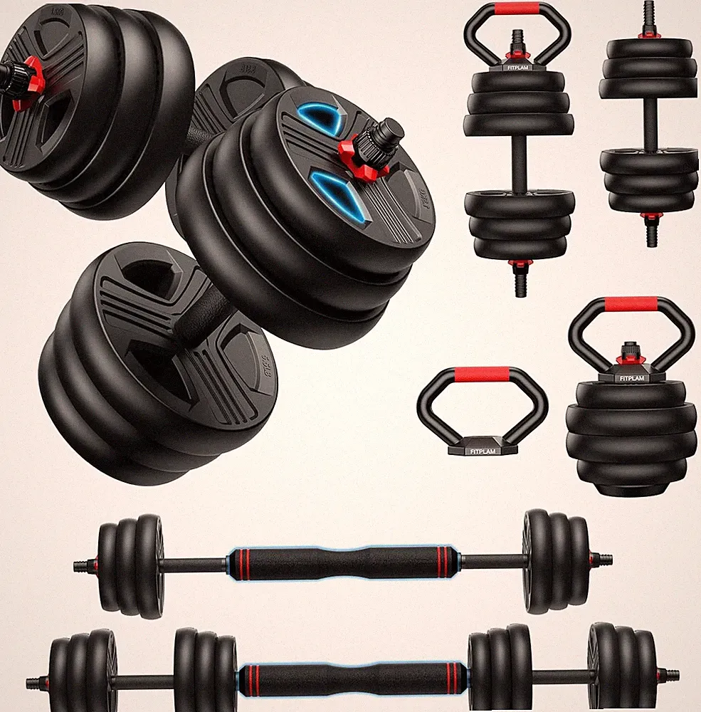 Adjustable Dumbbell Set,20/35/45/55/70/90Lbs Free Weights Set with Upgraded Nut