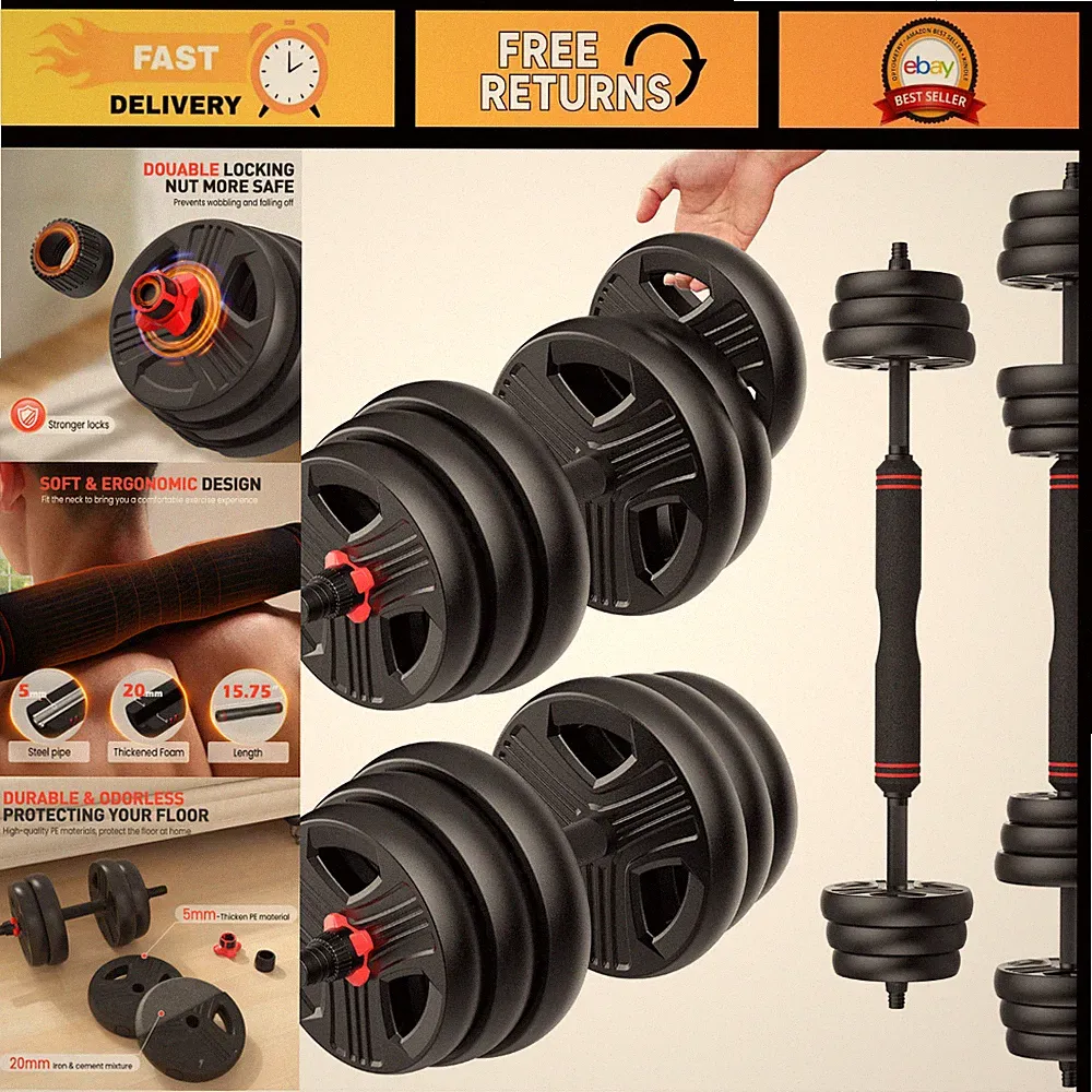 EVA Dumbbell Adjustable Weights