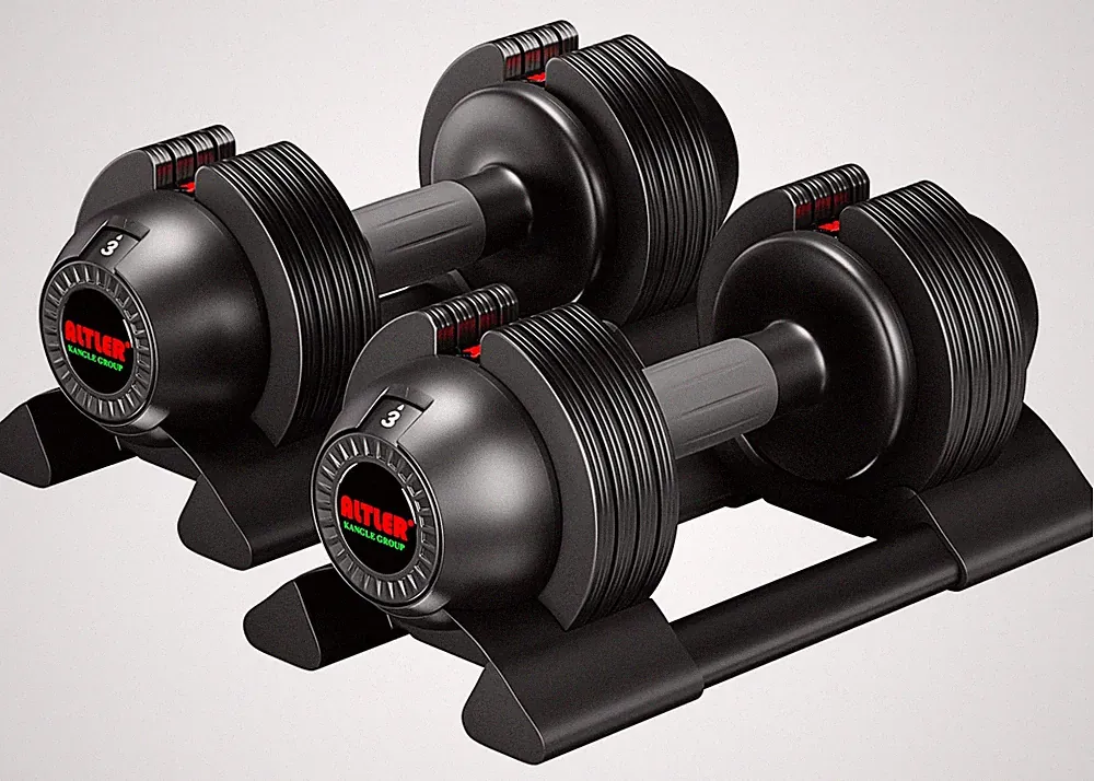 Adjustable Dumbbell Set 22lbs pair adjustable dumbbell- Perfect for... Fast Ship