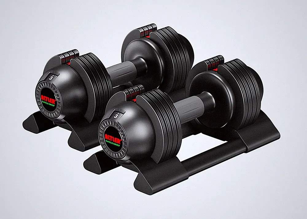 Adjustable Dumbbell Set 22lbs pair adjustable dumbbell- Perfect for Strength...