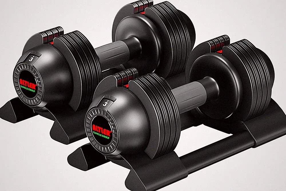 Adjustable Dumbbell Set 22Lbs Pair Adjustable Dumbbell- Perfect for Strength Tra