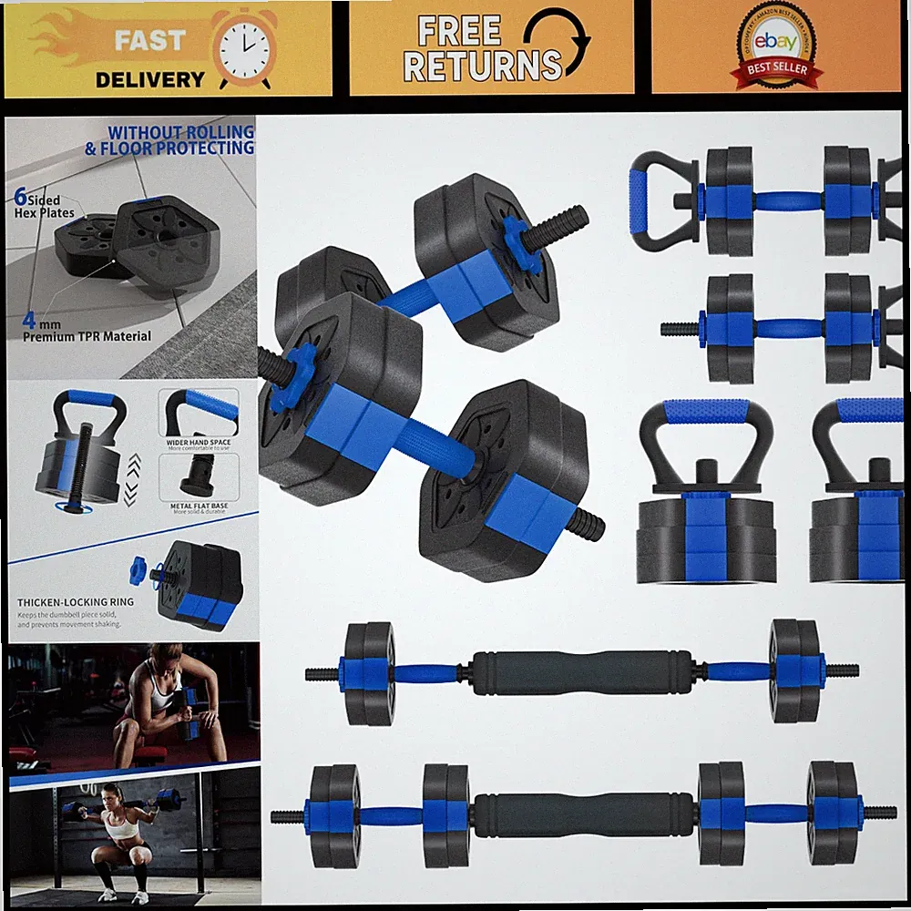 Polypropylene (PP) Dumbbell Adjustable Weights