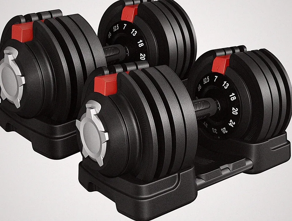 Adjustable Dumbbell Set 28lb/40lb/52.5lb/90lb Weight Dumbbells Single/Pair