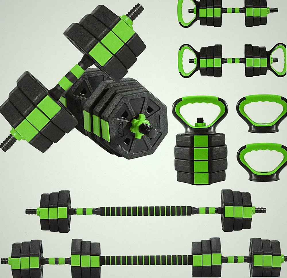 Adjustable Dumbbell Set, 44/66/88Lbs 4-In-1 Free Weights for Home Gym, Converts
