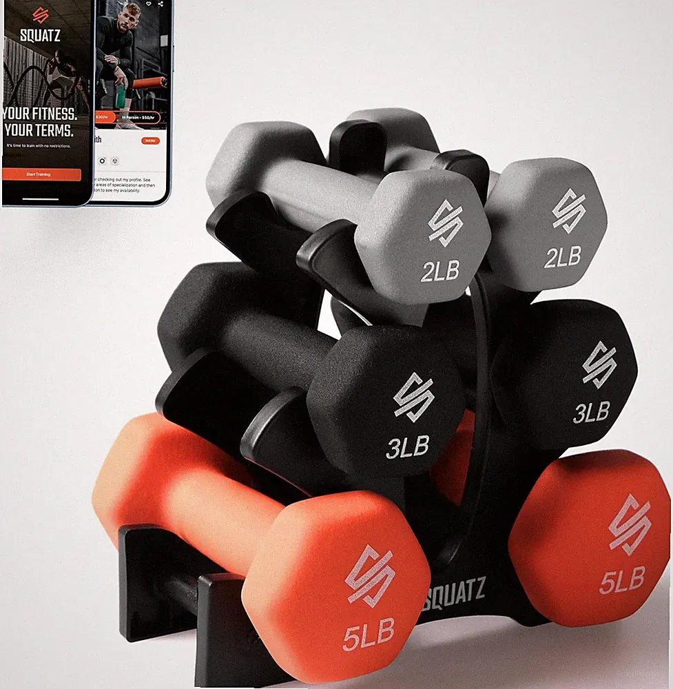 Adjustable Dumbbell Set 70-140LB Adjustable Dumbbells for Home Gym, Anti-Slip Ha