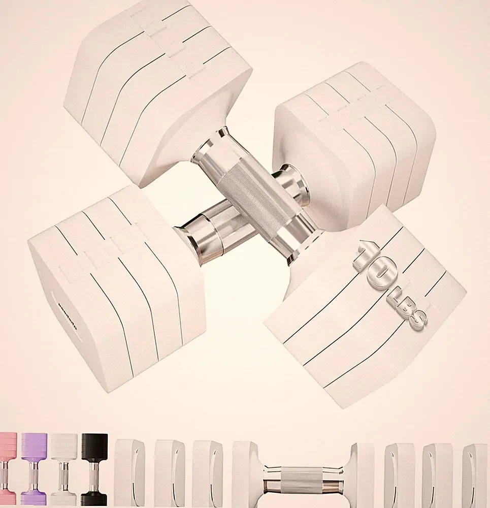 Adjustable Dumbbell Set for Women Men 7.5LB/10LB/15LB/20LB/25LB Each | Dumbbells