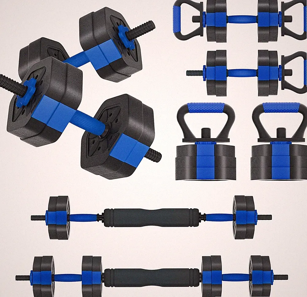 Adjustable Dumbbell Set with Connector for Home Gym Use
