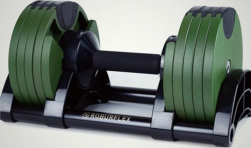 Adjustable Dumbbell (Single) 5-40/80Lb, 5Lb Increments, for Home Gym Fitness - U