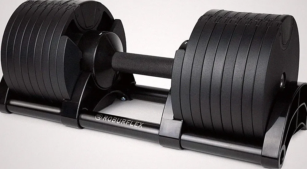 Adjustable Dumbbell (Single) 5-40/80Lb, 5Lb Increments, for Home Gym Fitness - U