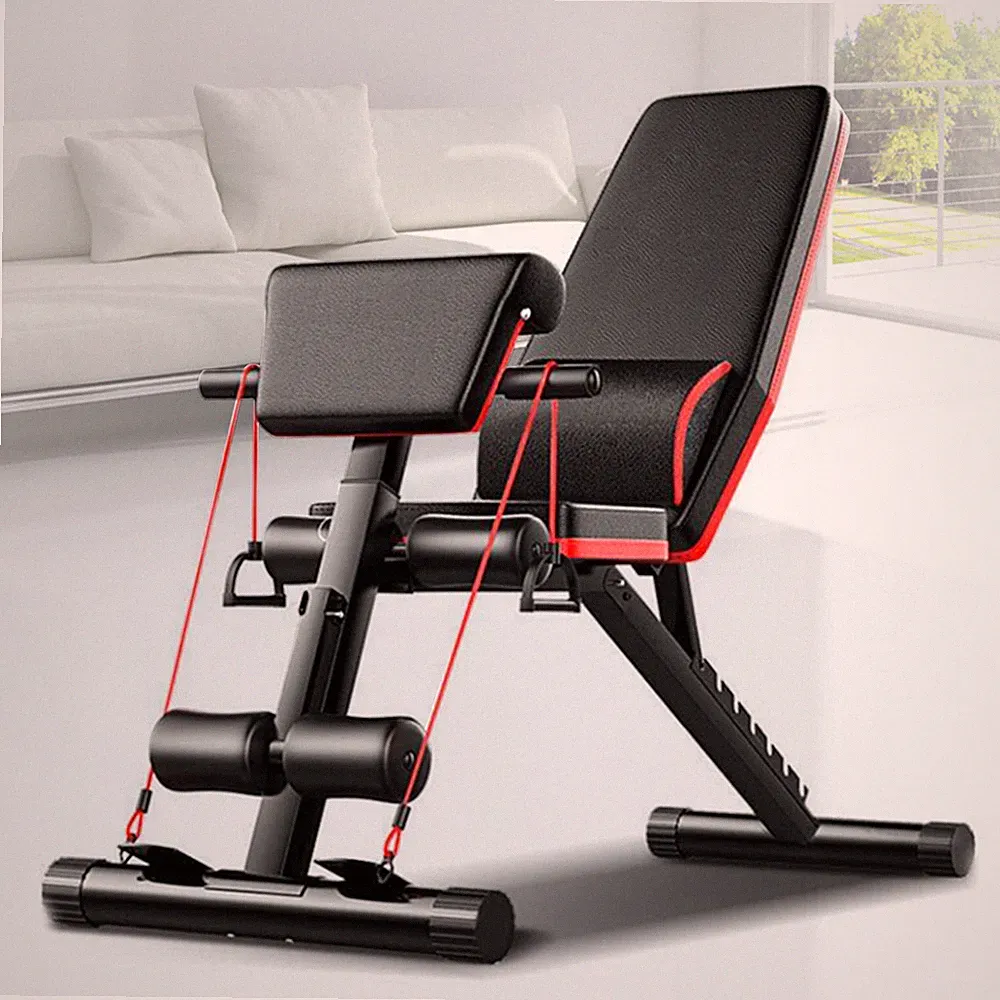Adjustable Dumbbell Weight Bench Full Body Workout Foldable Incline Decline Gym