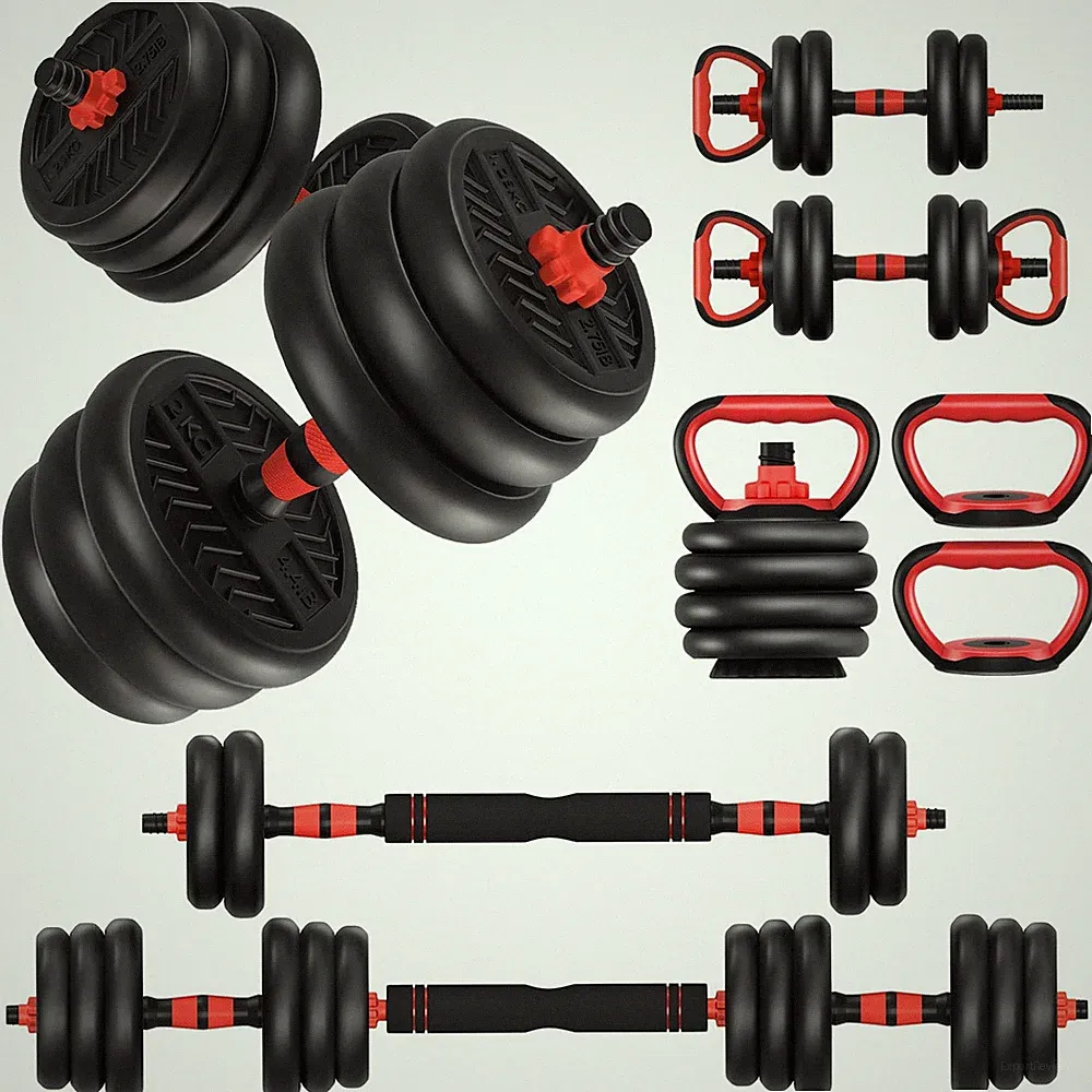 Adjustable Dumbbells,20/30/40/60/80lbs Free Weight Set with Connector, 4 in1...