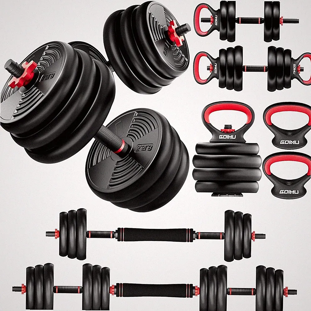 Adjustable Dumbbells 32/54/76/94LBS Free Weight Set 4 in 1 Dumbbell Set
