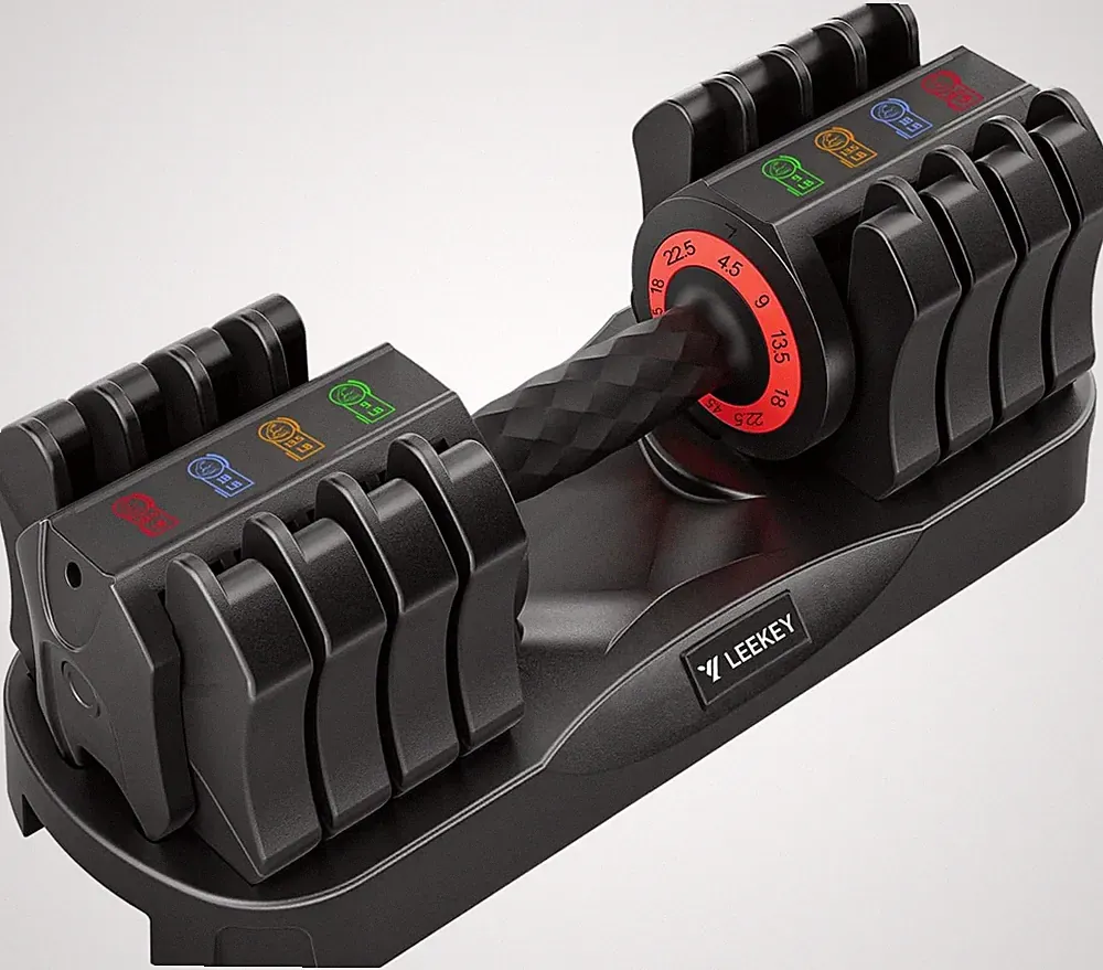 Adjustable Dumbbells, Dumbbells with Anti-Slip Handle for Exercise & Fitness