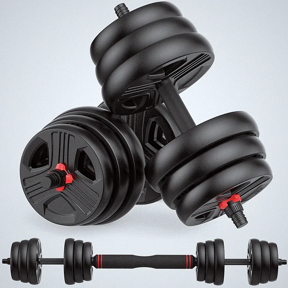 Adjustable Dumbbells Set 20-80lbs, Convertible to Barbell, Home Gym Equipment