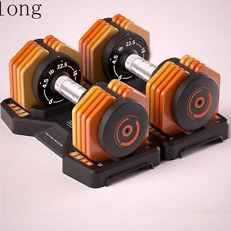 Adjustable Dumbbells Set 22.5LB Pair, 1-Sec Fast Adjustable 5 Free Weights•1