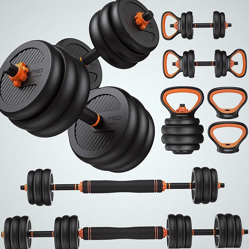 Adjustable Dumbbells Set 5-in-1 45lb Pair