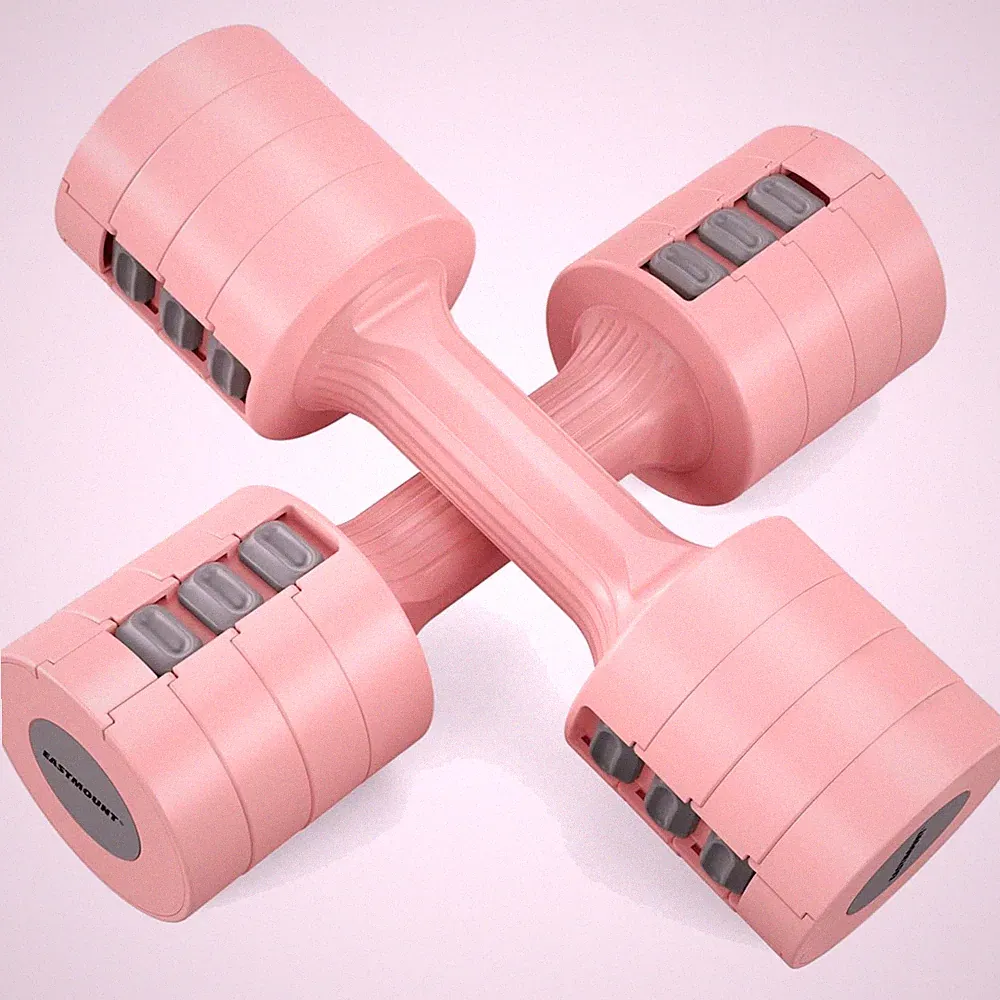 Adjustable Dumbbells Set of 2 for Home Gym, Weight Training with 6 Combinations