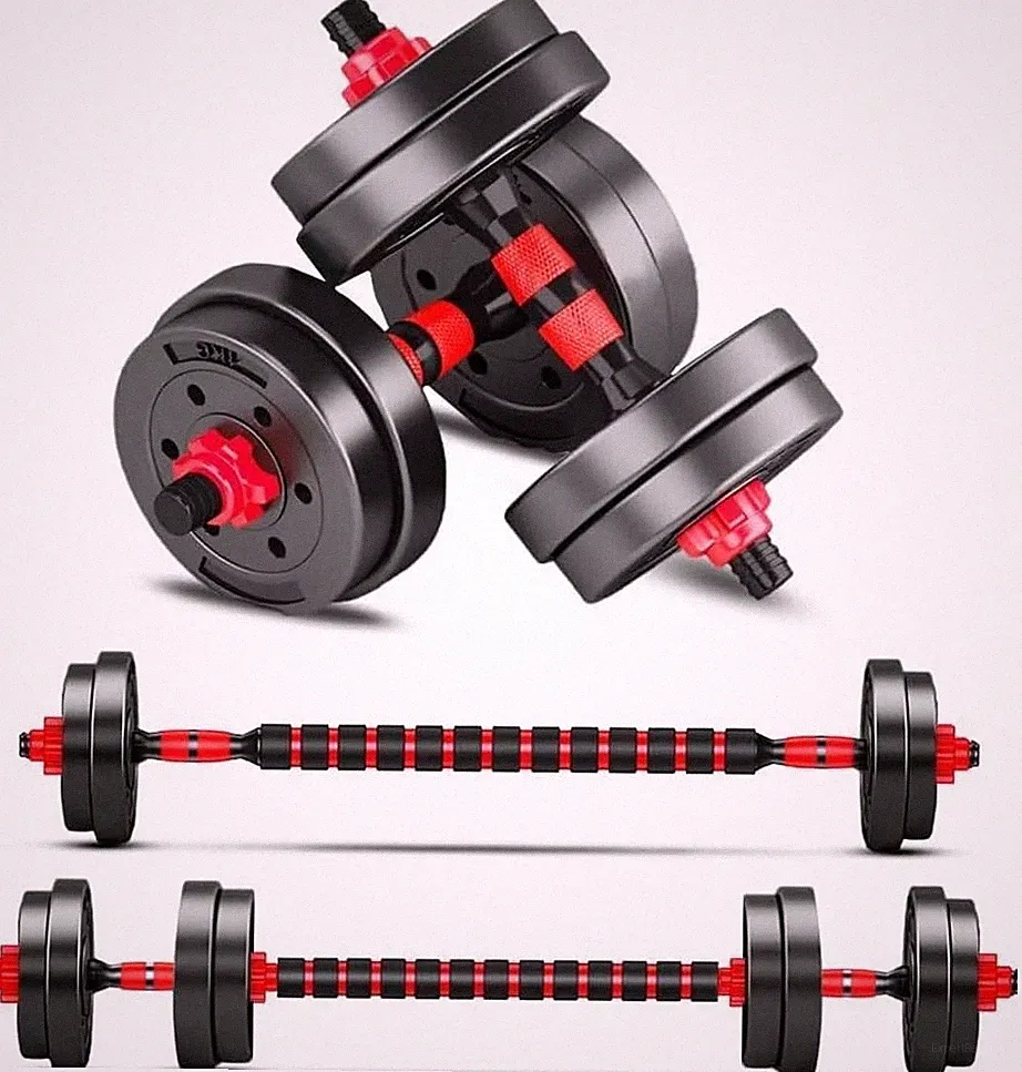 Adjustable-Dumbbells-Sets, 30Lbs Free Weights-Dumbbells Set of 2 Con