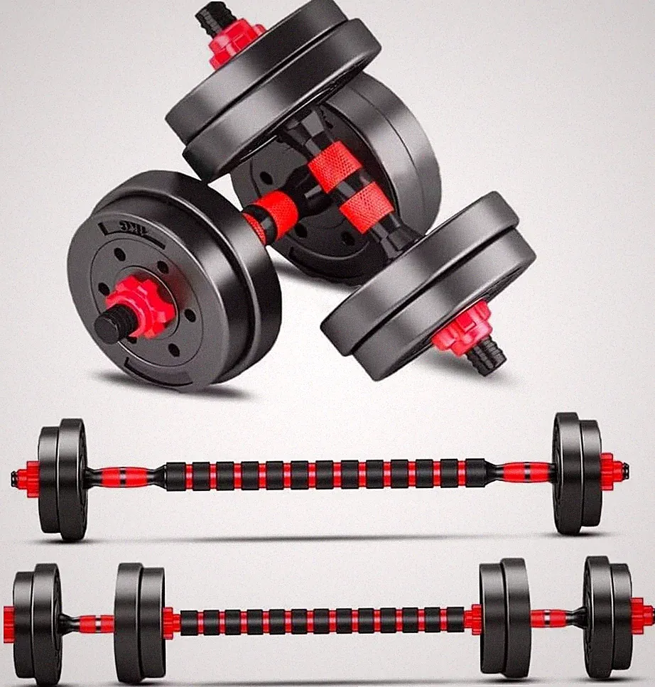 Adjustable-Dumbbells-Sets,Free Weights-Dumbbells Set of 2 Convertible to Barbell