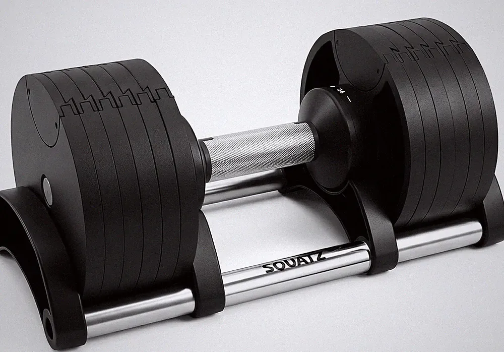 Adjustable Dumbbells with Quick Change, Space-Saving for Home Workouts