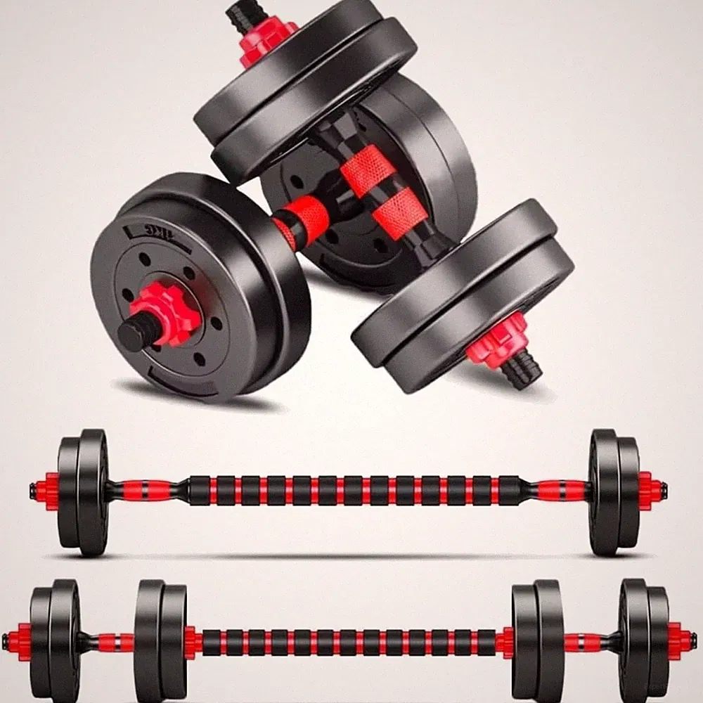 Adjustable Free Weights Dumbbells - Lightweight Pair