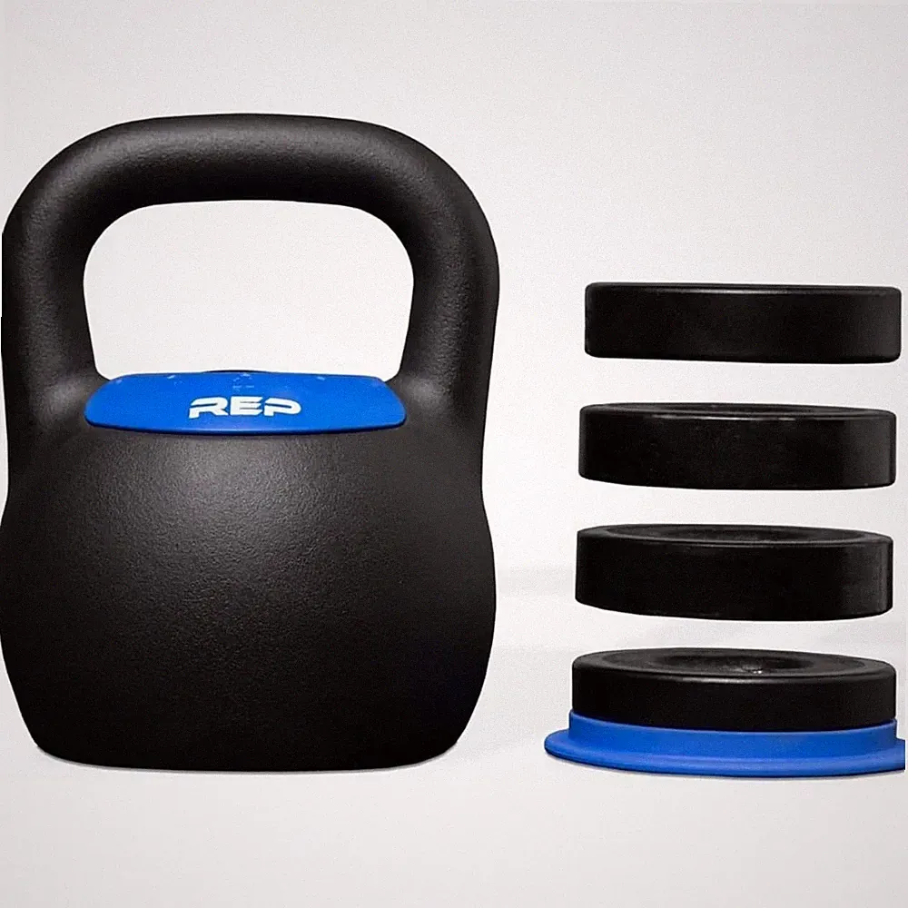 Adjustable Kettlebell 24 Kg Weight Set for Home Gym Fitness Strength Training