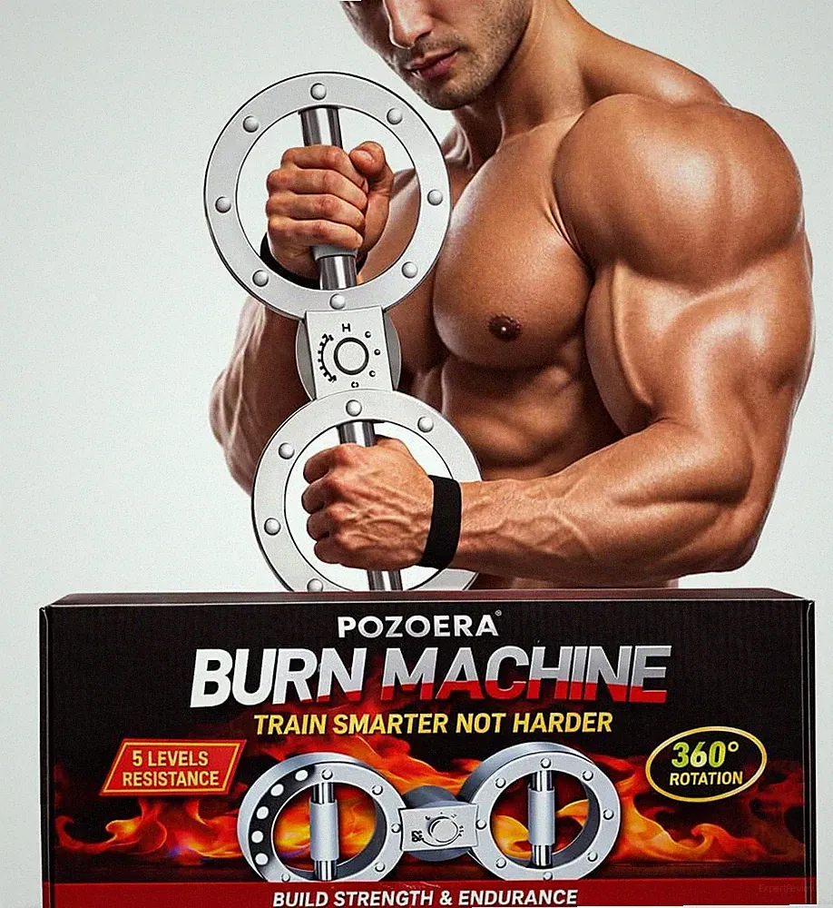 Adjustable Resistance Burn Machine for Forearm Strength Training and Arm Workout