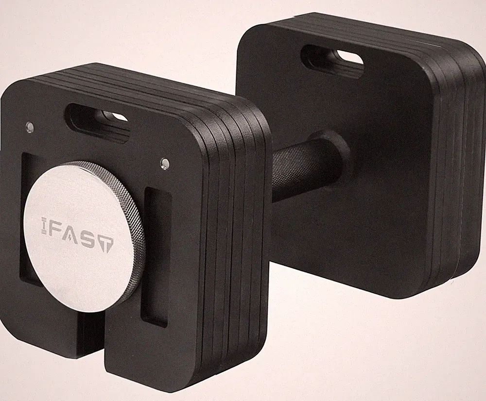 Adjustable Single Dumbbell Or Dumbbells Single Single 80LB Square Dumbbell 9 in