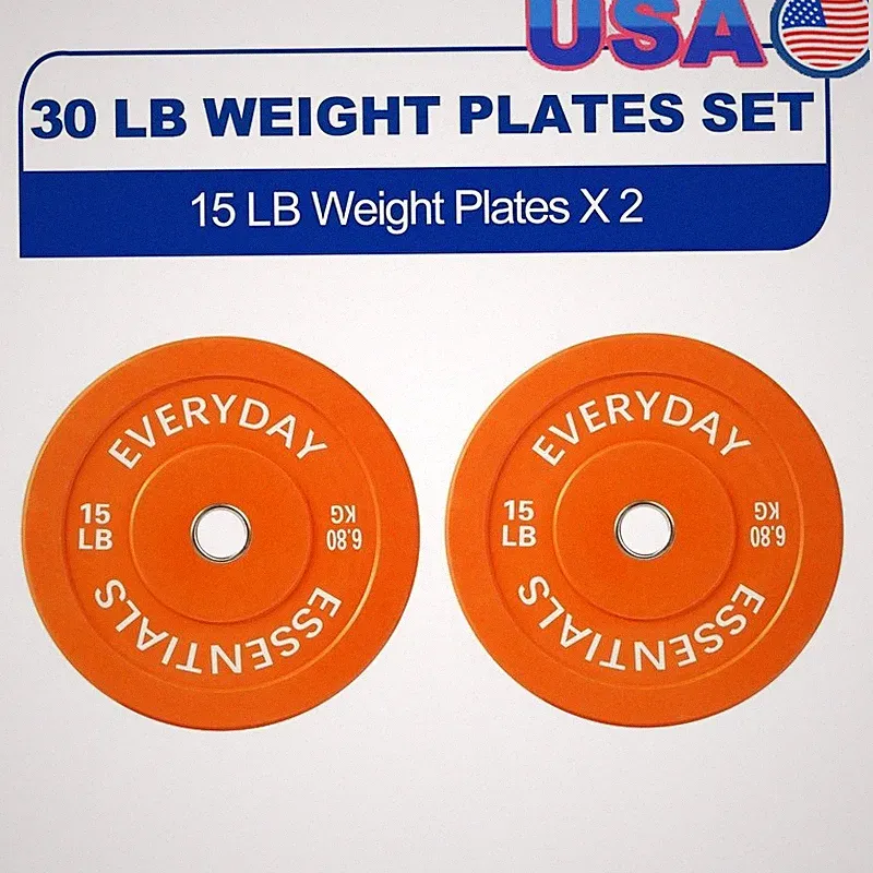 Adjustable Vinyl Dumbbell Set 40lbs Dumbbells Pair Olympic Bumper Plates Set New