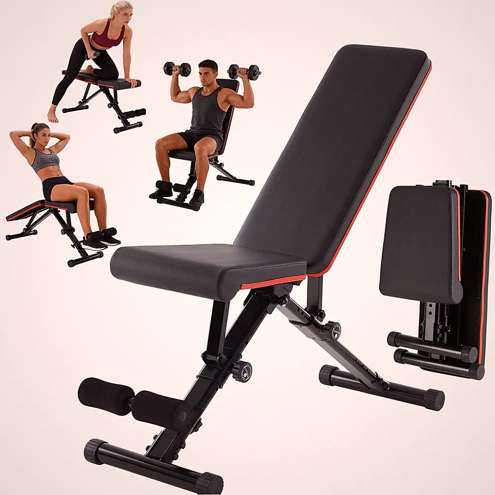 Adjustable Weight Bench 795 lbs, Foldable Incline Bench Press