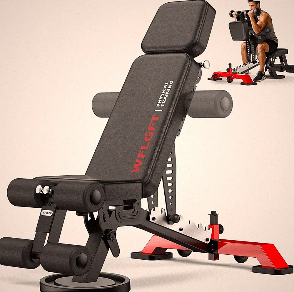 Adjustable Weight Bench Foldable Incline Bench Foldable Dumbbell Bench Home Gym