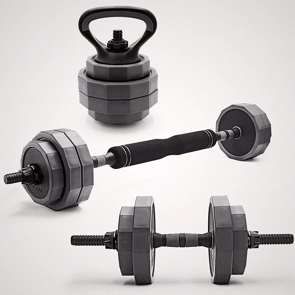 Adjustable Weight Set, Multi-Use Adjustable Dumbbell Set for Home Gym Strengt...