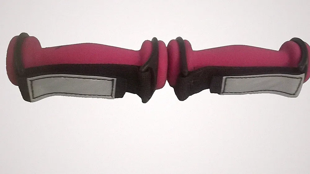Aerobic Dumbbells 1lb Each Pink Weights