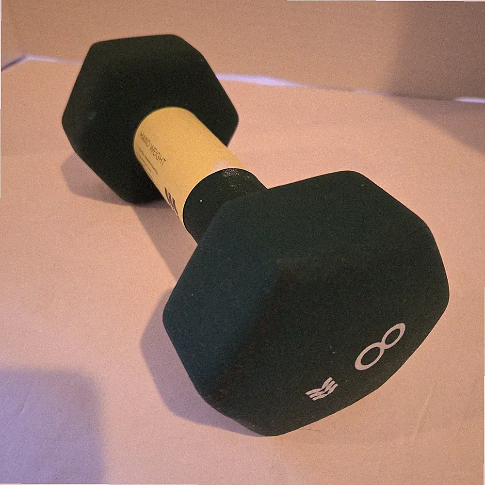 All In Motion 8lb Neoprene Dumbbell Green NEW Weights Exercise Yoga