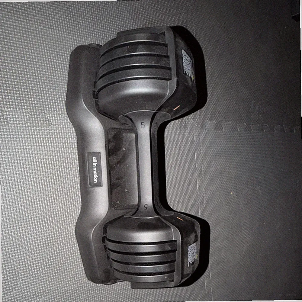 all in motion adjustable dumbbells