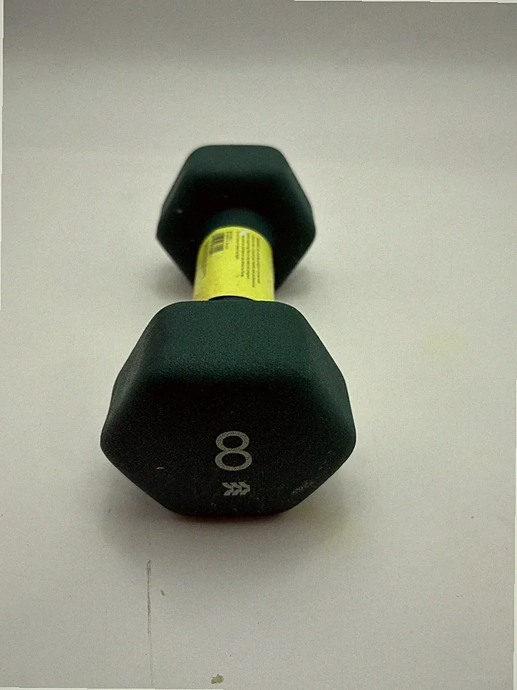 ALL IN MOTION DUMBBELL 8LBS - GREEN - Scratch & Dent