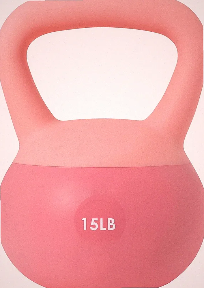 ALTLER Soft Kettlebell 10-50LBS Safe Strength Training Kettlebell Anti-Slip G...