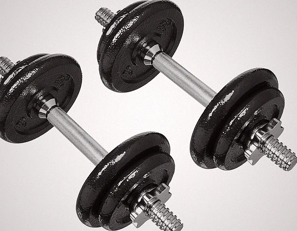 Alloy Steel Adjustable Dumbbell Set