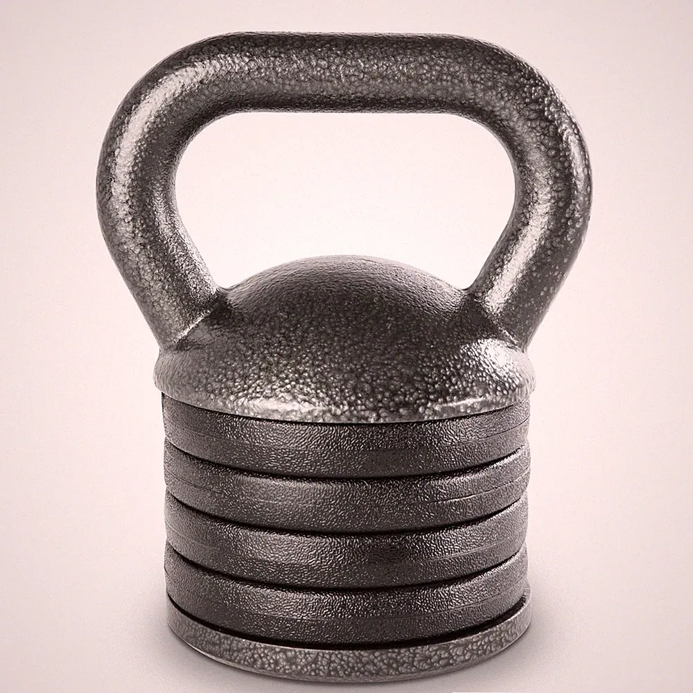 Apex Adjustable Heavy-Duty Exercise Kettlebell Weight Set Strength Training a...